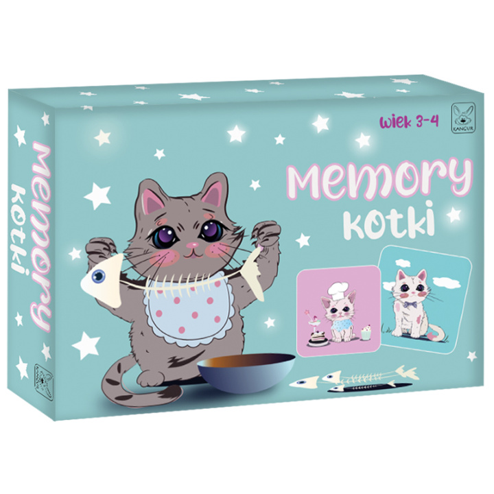 Kniha Gra Memory Kotki 