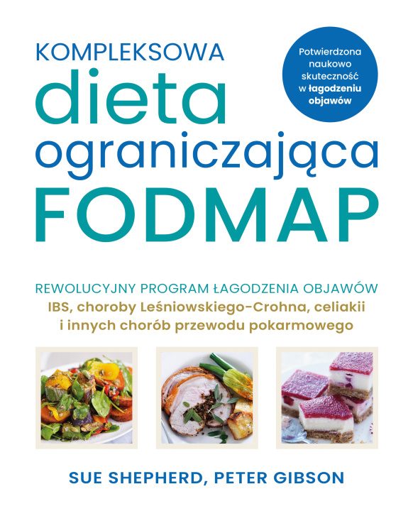 Kniha Kompleksowa dieta ograniczająca FODMAP. Dieta i żywienie Sue Shepherd