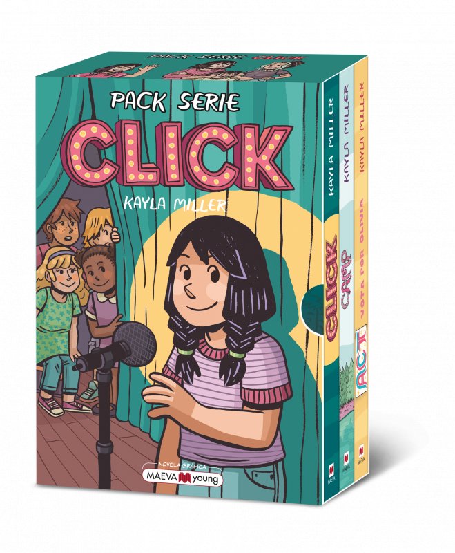Book PACK SERIE CLICK MILLER