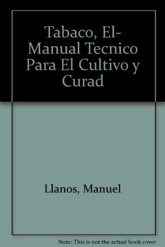 Knjiga TABACO,EL LLANOSÿCOMPANY