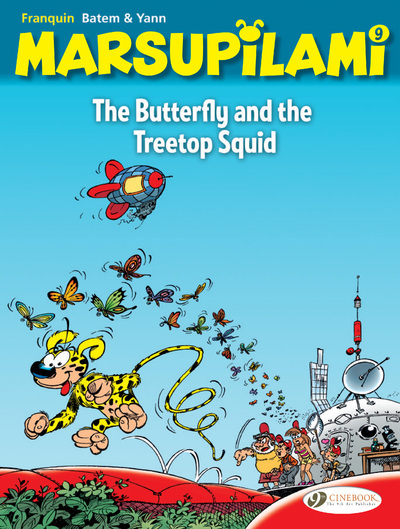 Carte Marsupilami vol. 9 - The Butterfly and the Treetop Squid Franquin