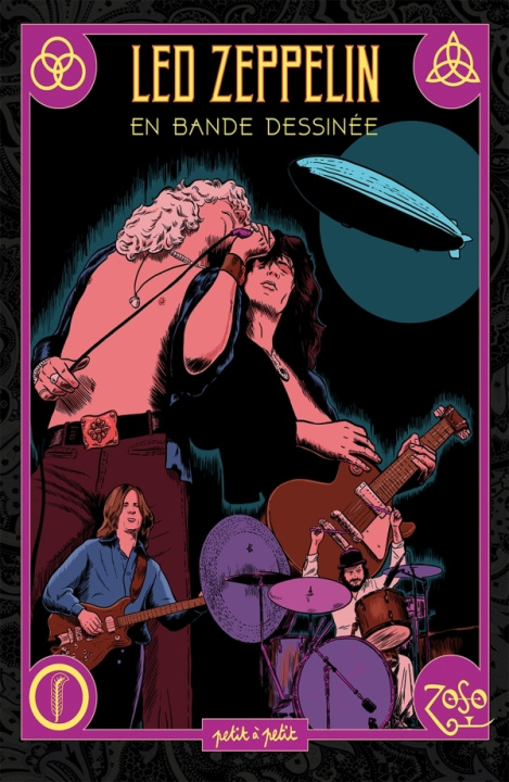 Kniha Led Zeppelin en BD NICOLAS FINET