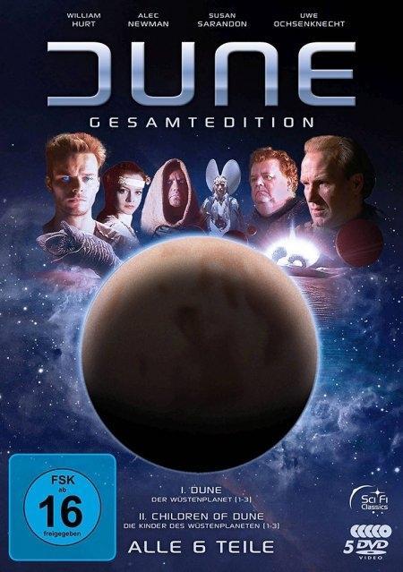 Filmek Dune Gesamtedition, 5 DVD John Harrison