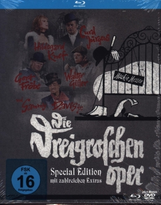 Videoclip Die Dreigroschenoper, 1 Blu-ray + 1 DVD (Restaurierte Special Edition inkl. zahlreicher Extras) Wolfgang Staudte