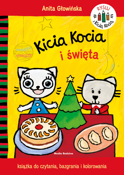Kniha Kicia Kocia i święta. Kolorowanka Anita Głowińska