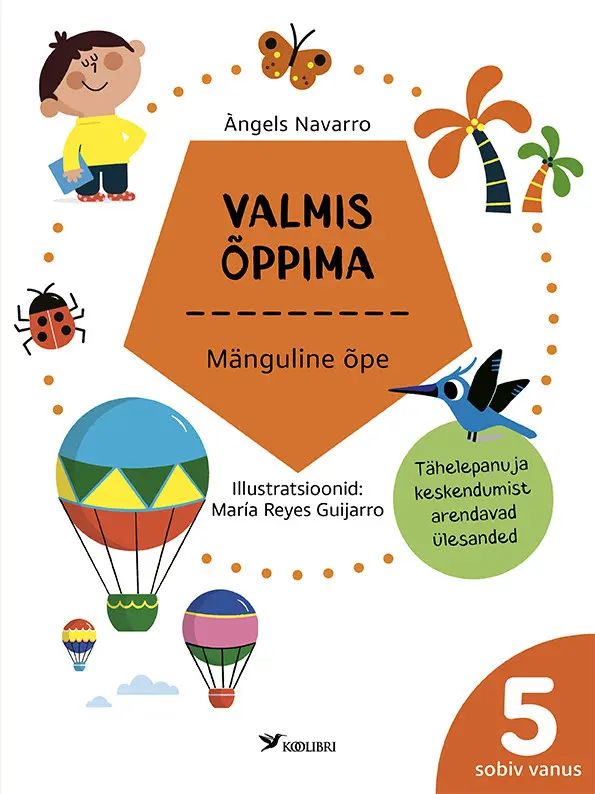Книга Valmis õppima 5+ Angels Navarro