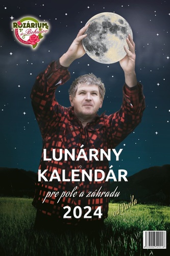Kalendář/Diář Lunárny kalendár 2024 - stolový kalendár 
