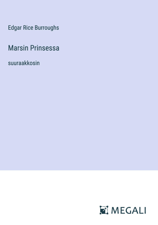 Boek Marsin Prinsessa Edgar Rice Burroughs