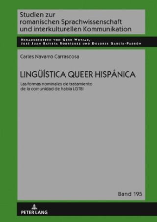 Knjiga Lingüística queer hispánica Gerd Wotjak