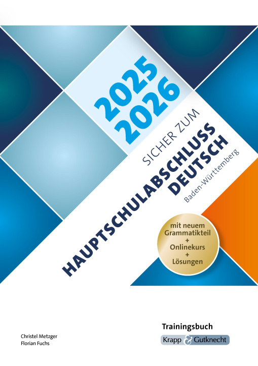 Kniha Sicher zum Hauptschulabschluss Deutsch Baden-Württemberg 2025 und 2026 Florian Fuchs