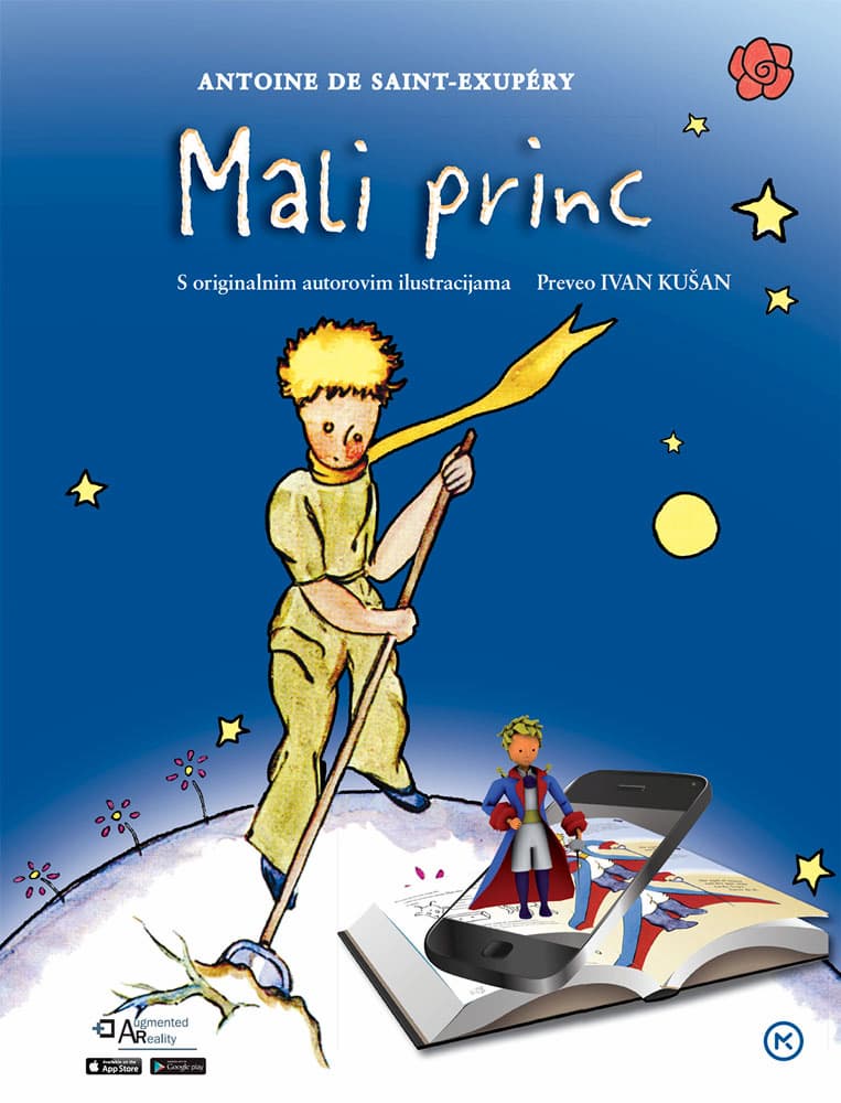 Könyv Mali princ-novo izd. Antoine De Saint - Exupery