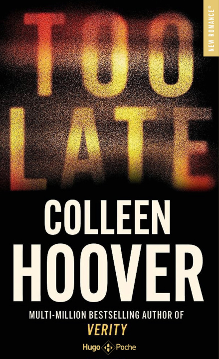 Könyv Too late Colleen Hoover