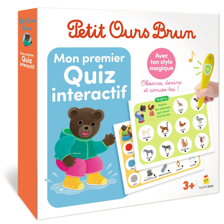 Game/Toy Mon premier Quiz interactif Petit Ours Brun 