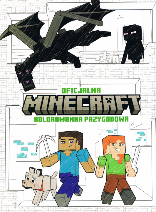 Könyv Minecraft. Oficjalna kolorowanka przygodowa 