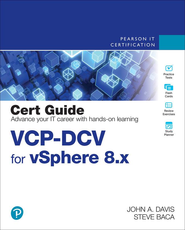 Книга Vcp-DCV for Vsphere 8.X Official Cert Guide Steve Baca