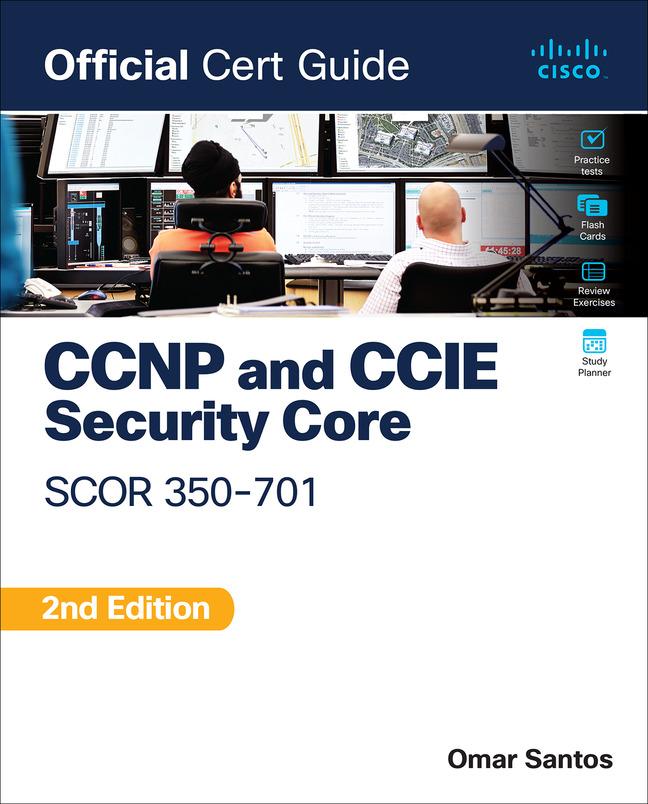 Könyv CCNP and CCIE Security Core Scor 350-701 Official Cert Guide 