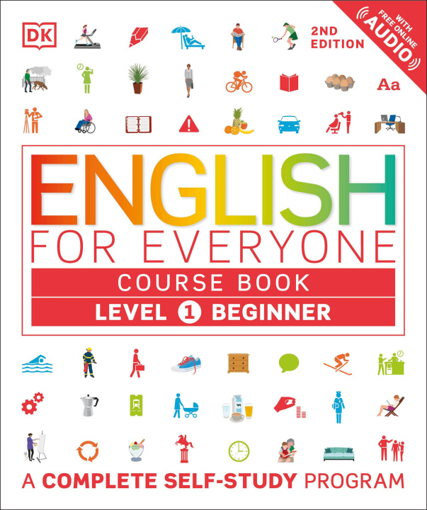 Könyv English for Everyone - Level 1 Beginner's Course Book 