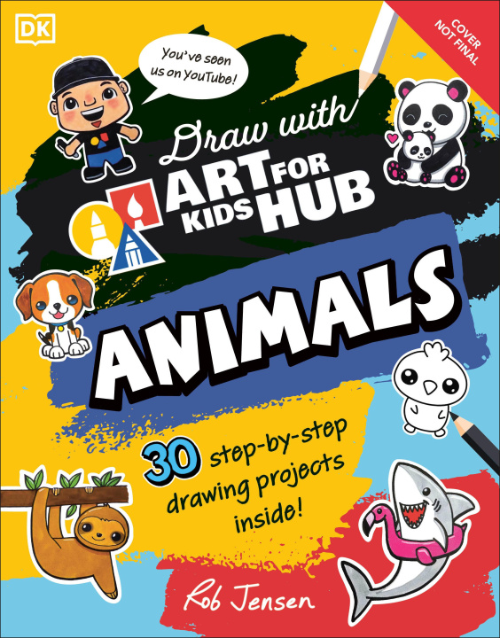 Kniha Draw with Art for Kids Hub Animals 