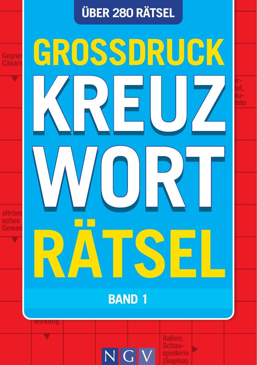 Könyv Großdruck Kreuzworträtsel - Band 1 
