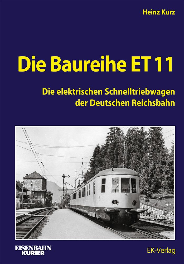 Kniha Die Baureihe ET 11 