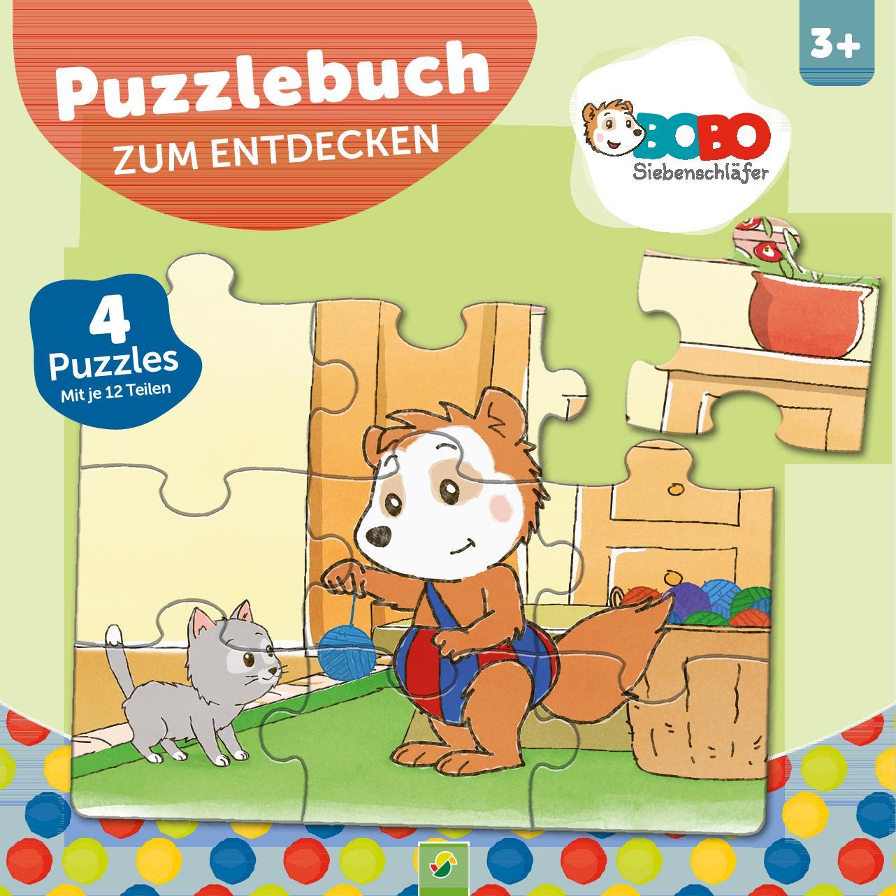Kniha Bobo Siebenschläfer Puzzlebuch zum Entdecken 
