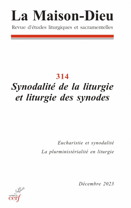Könyv La Maison Dieu 314 