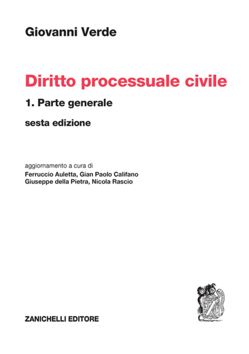 Книга Diritto processuale civile Giovanni Verde