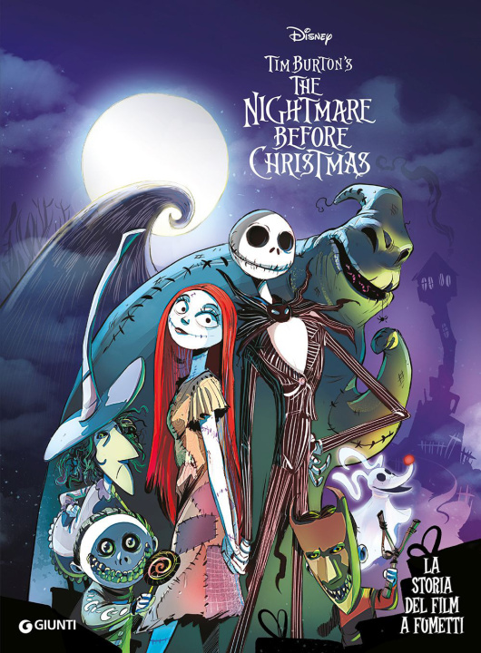 Książka Nightmare before Christmas. La storia del film a fumetti 