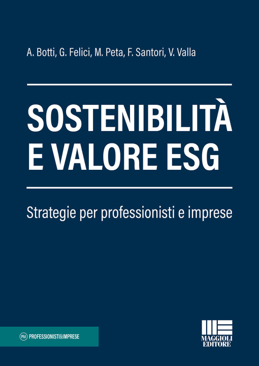 Kniha Sostenibilità e valore ESG. Strategie per professionisti e imprese Monica Peta