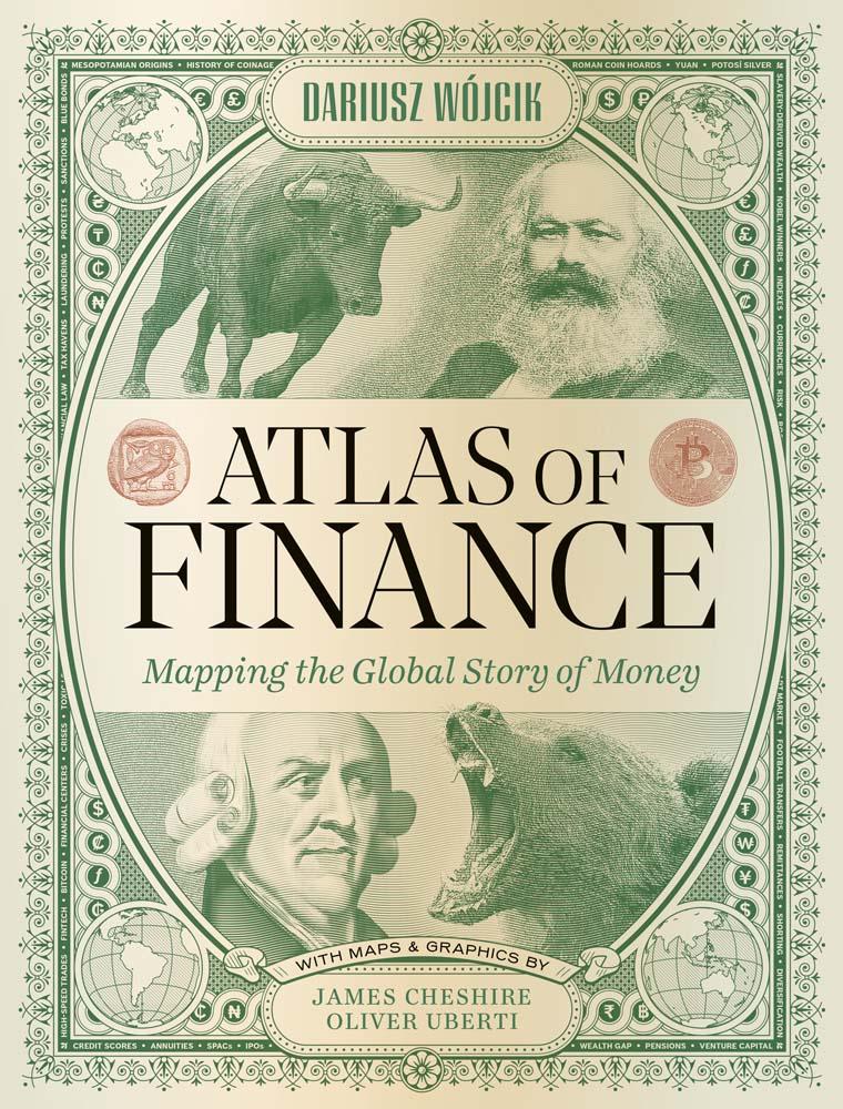 Kniha Atlas of Finance – Mapping the Global Story of Money Dariusz Wojcik