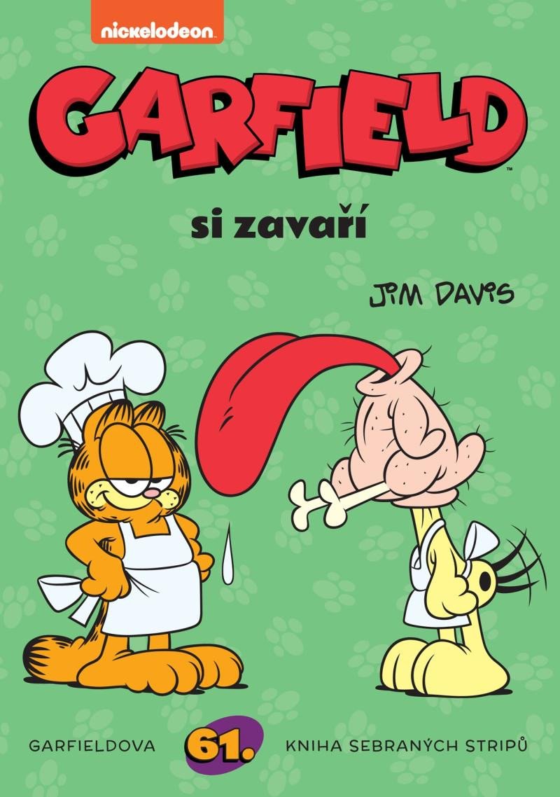 Kniha Garfield Garfield si zavaří (č. 61) Jim Davis