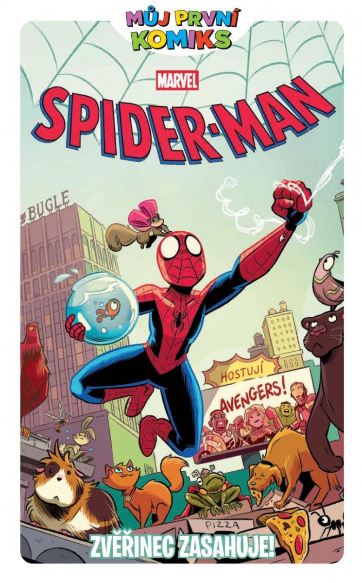 Carte Můj první komiks: Spider-Man - Zvěřinec zasahuje! 