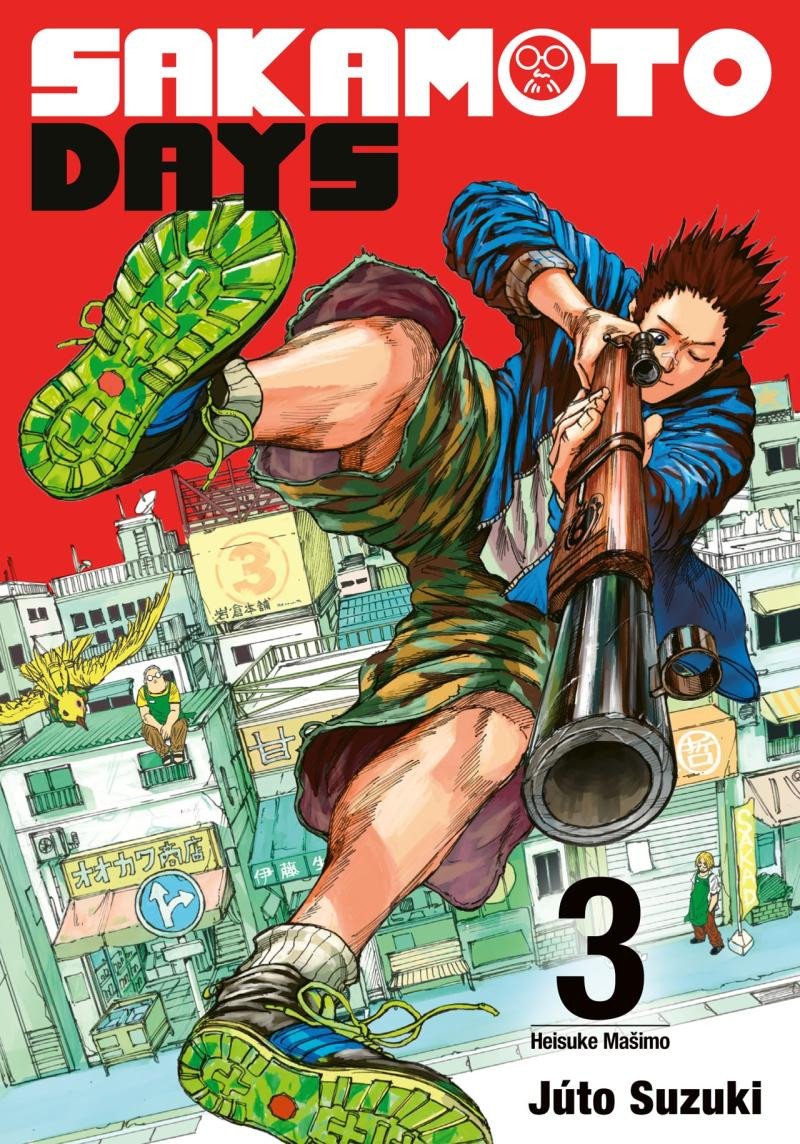 Kniha Sakamoto Days 3 Júto Suzuki