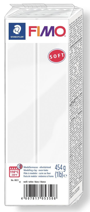 Kniha FIMO soft 454 g - bílá 