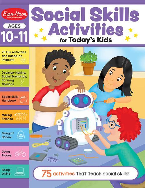 Книга Social Skills Activities for Today's Kids, Ages 10 - 11 Workbook 