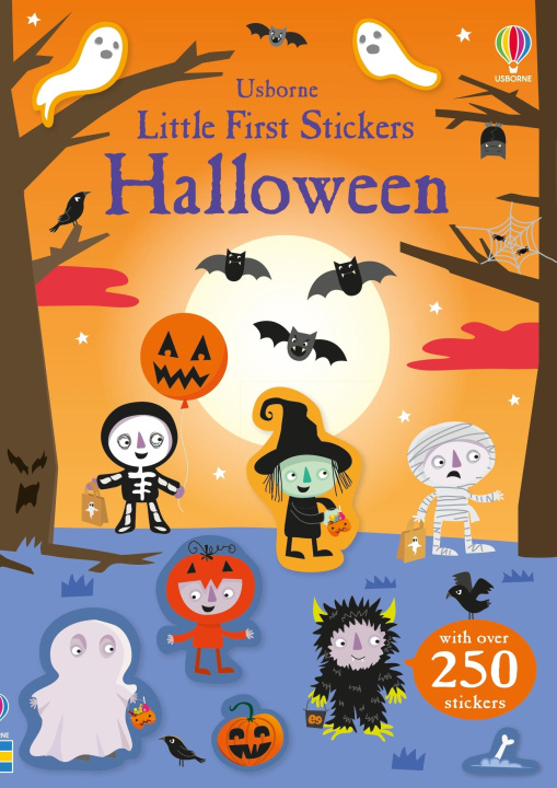 Carte Little First Stickers Halloween: A Halloween Book for Kids 