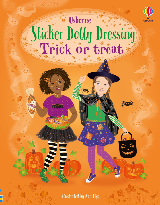 Βιβλίο Sticker Dolly Dressing Trick or Treat Non Figg