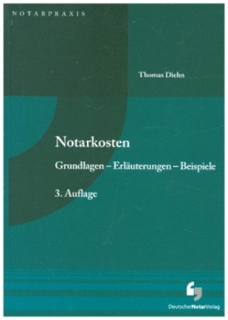 Buch Notarkosten Thomas Diehn