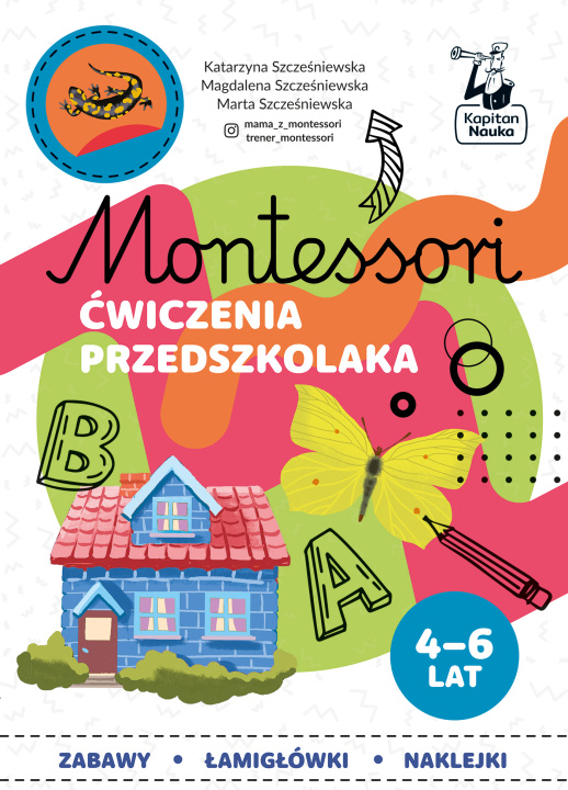 Buch Montessori Ćwiczenia przedszkolaka 4-6 lata Szcześniewska Katarzyna