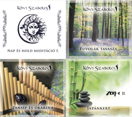 Książka Nap és Hold meditáció I. - 3 CD 