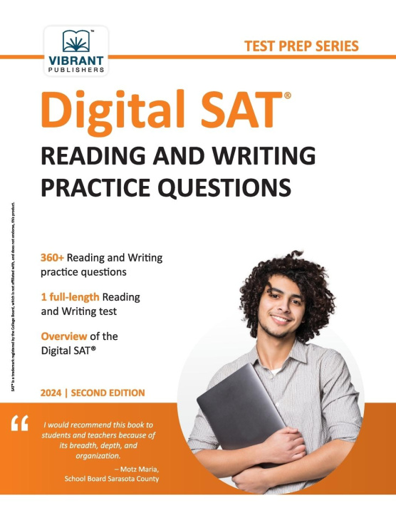 Book Digital SAT Reading and Writing Practice Questions 