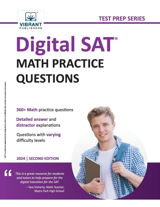 Kniha Digital SAT Math Practice Questions Vibrant Publishers