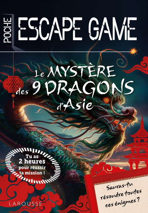 Kniha Escape game de poche junior : Le mystère des 9 dragons Gilles Saint-Martin
