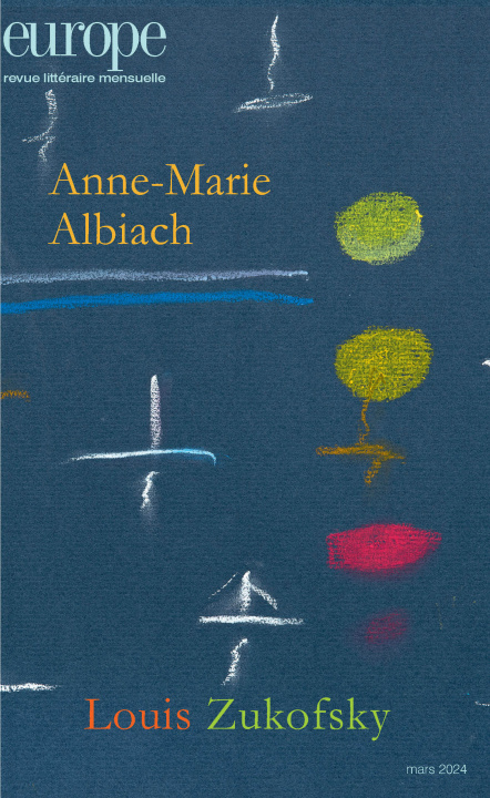Kniha Anne-Marie Albiach / Louis Zukofsky Lang