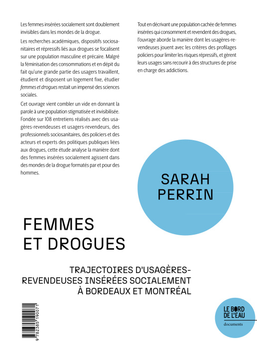Knjiga Femmes et drogues Perrin