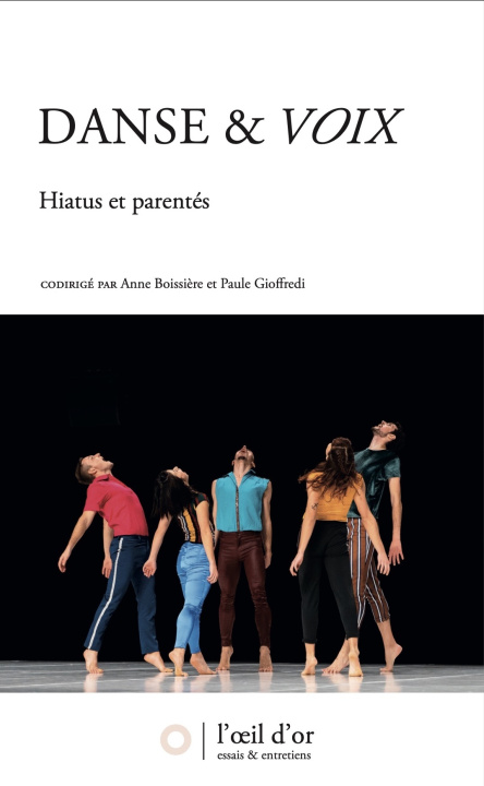 Kniha Danse et voix Hiatus et parentés GIOFFREDI