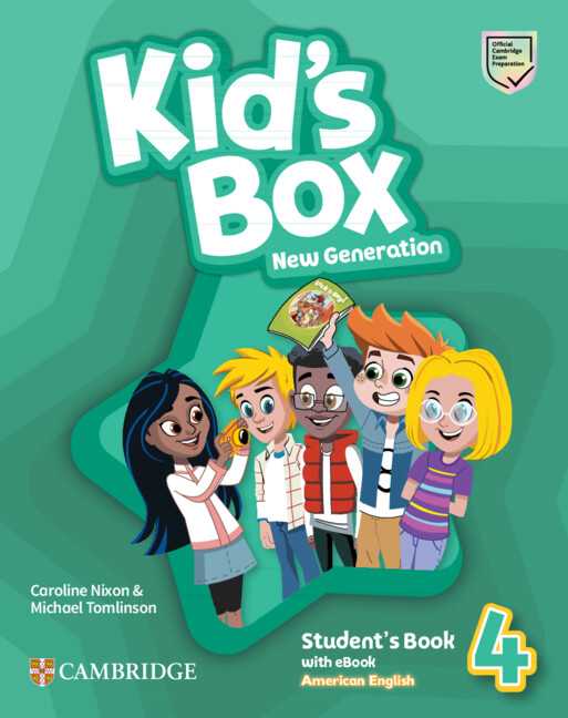 Könyv Kid's Box New Generation Level 4 Student's Book with eBook American English Caroline Nixon