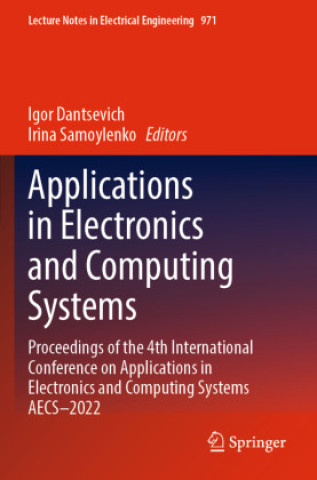 Knjiga Applications in Electronics and Computing Systems Igor Dantsevich