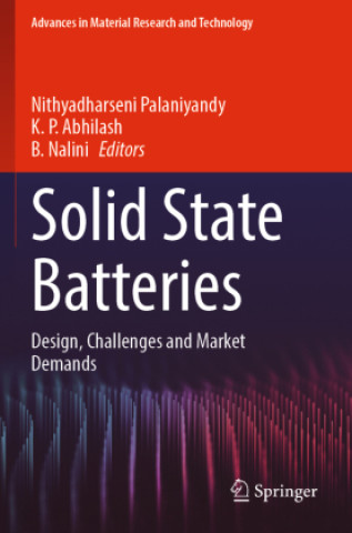 Könyv Solid State Batteries Nithyadharseni Palaniyandy