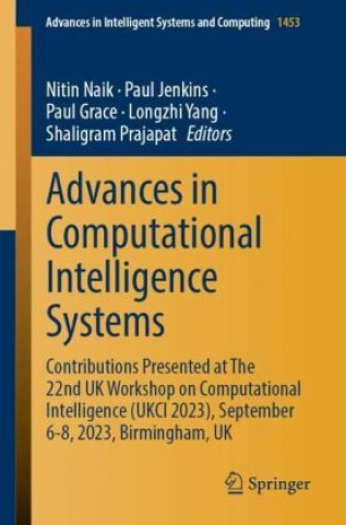 Kniha Advances in Computational Intelligence Systems Nitin Naik
